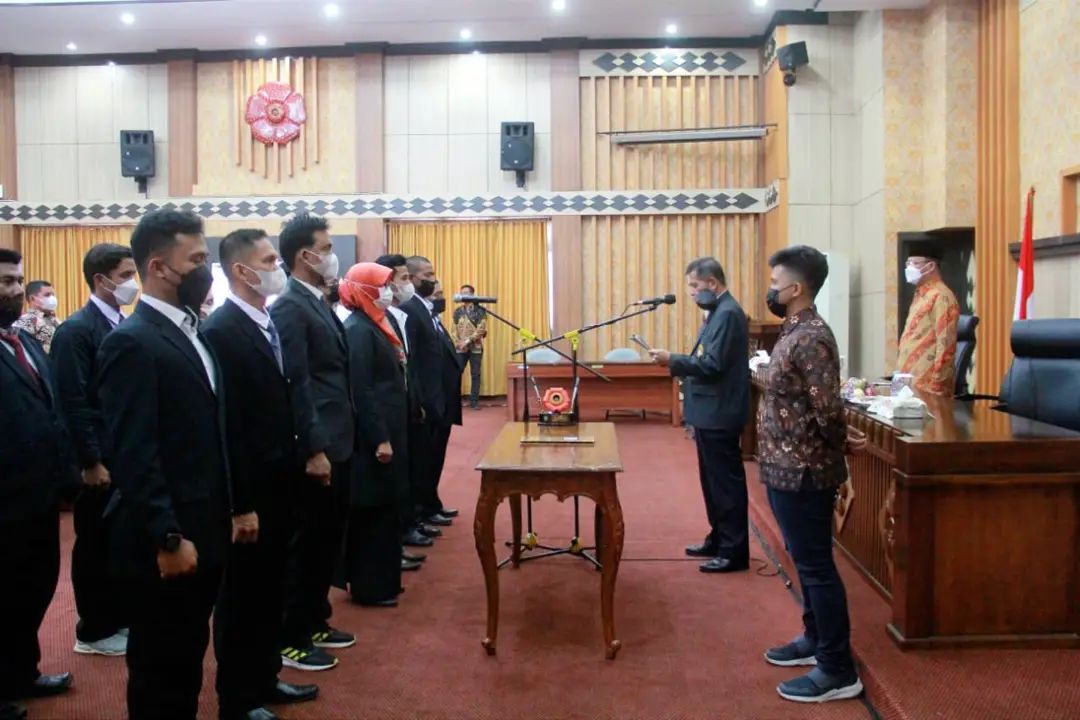 Pelantikan Pengprov Taekwondo Bengkulu Periode 2021-2025
